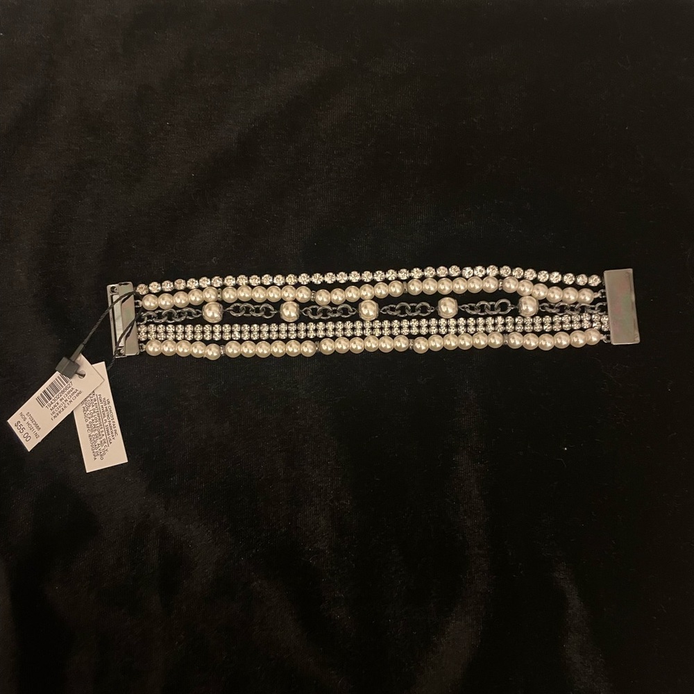 White House Black Market Multi-Strand Pearl Bracelet